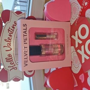 Victoria's Secret Velvet Petals Fragrance Mist and Lip Gloss Set - Pink